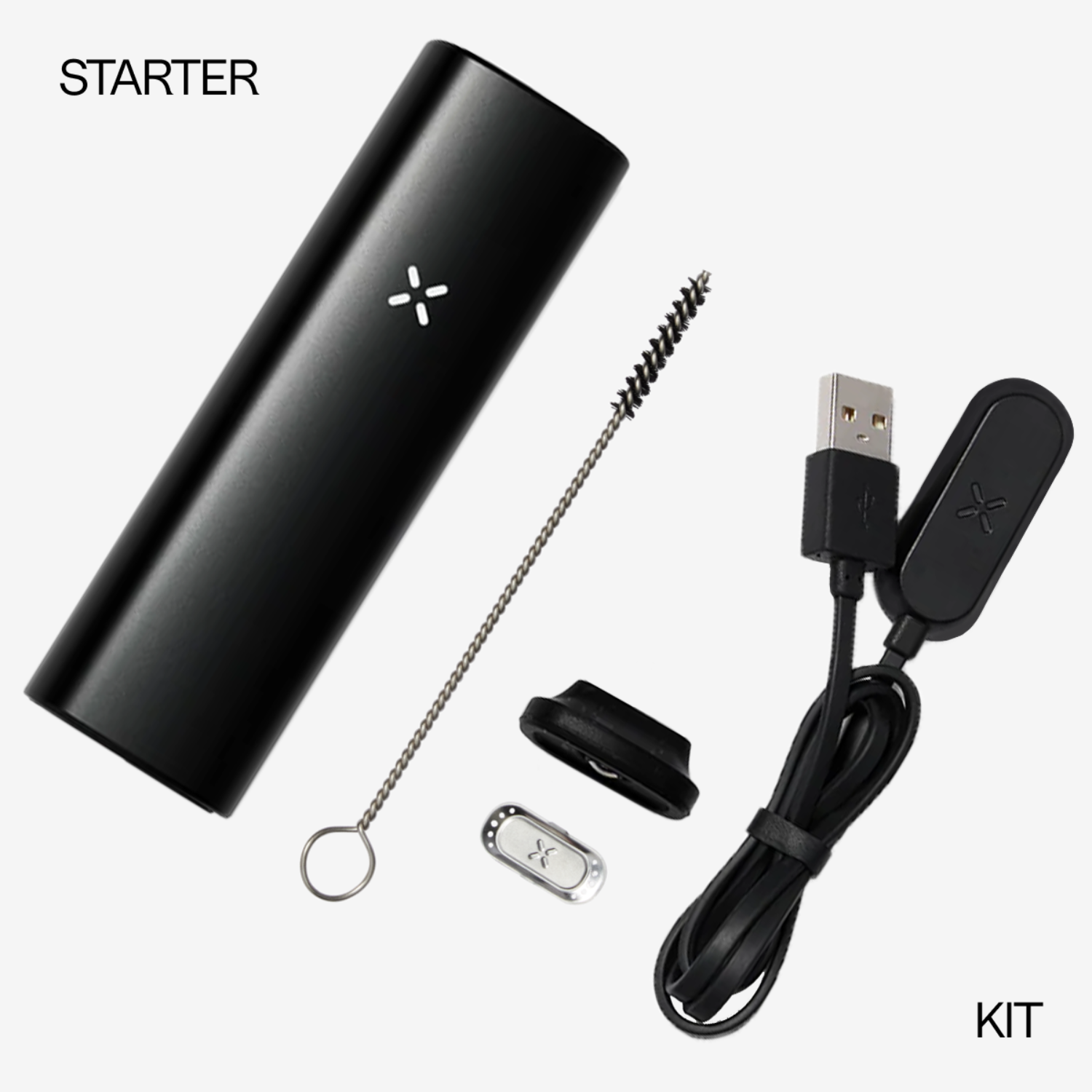 PAX Plus Starter Kit vaporizer black