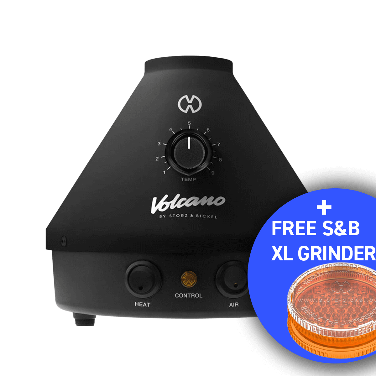 Volcano Classic - ONYX Edition - Best desktop vaporizor - Vaposhop