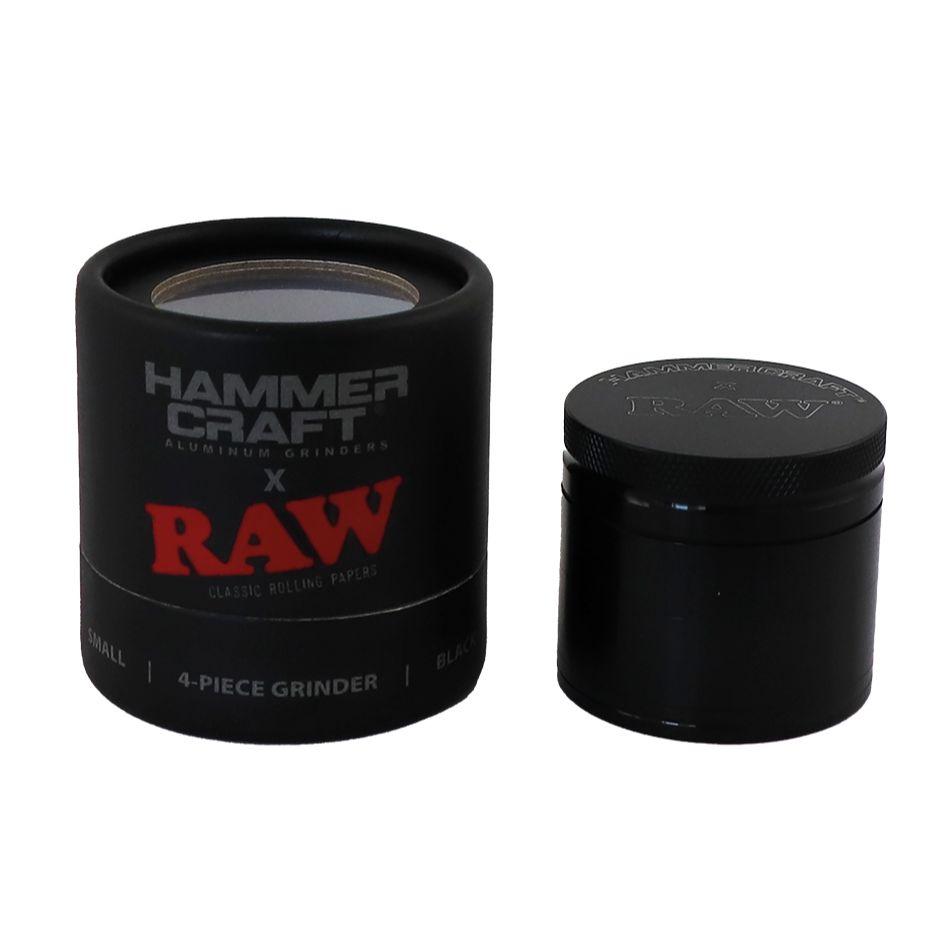 RAW Hammer Craft Small Aluminium Grinder 4 Parts - 50mm
