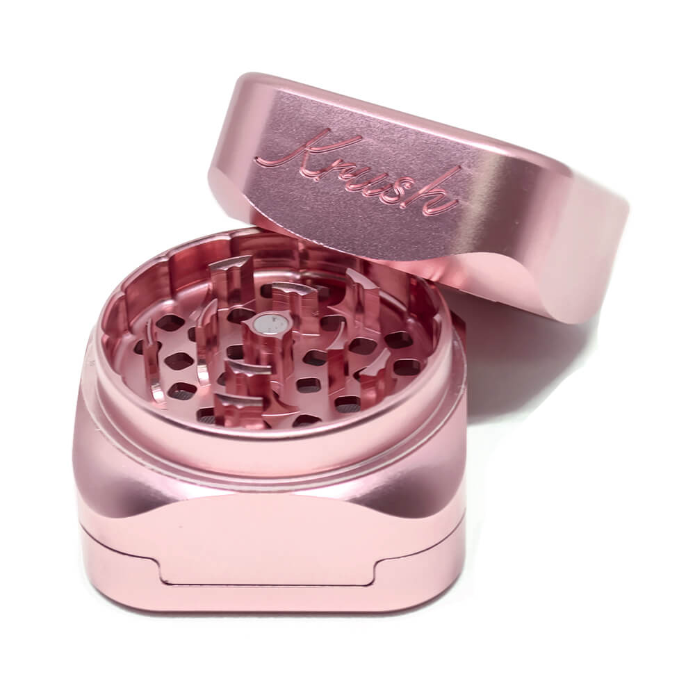 Krush Kube 3.0 Aluminium Grinder 3 Parts - 55mm