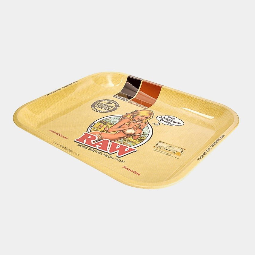RAW - Bikini Metal Rolling Tray