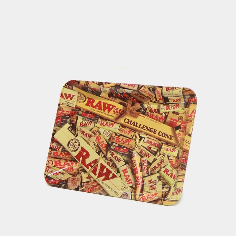 RAW - Mixed Products Metal Rolling Tray