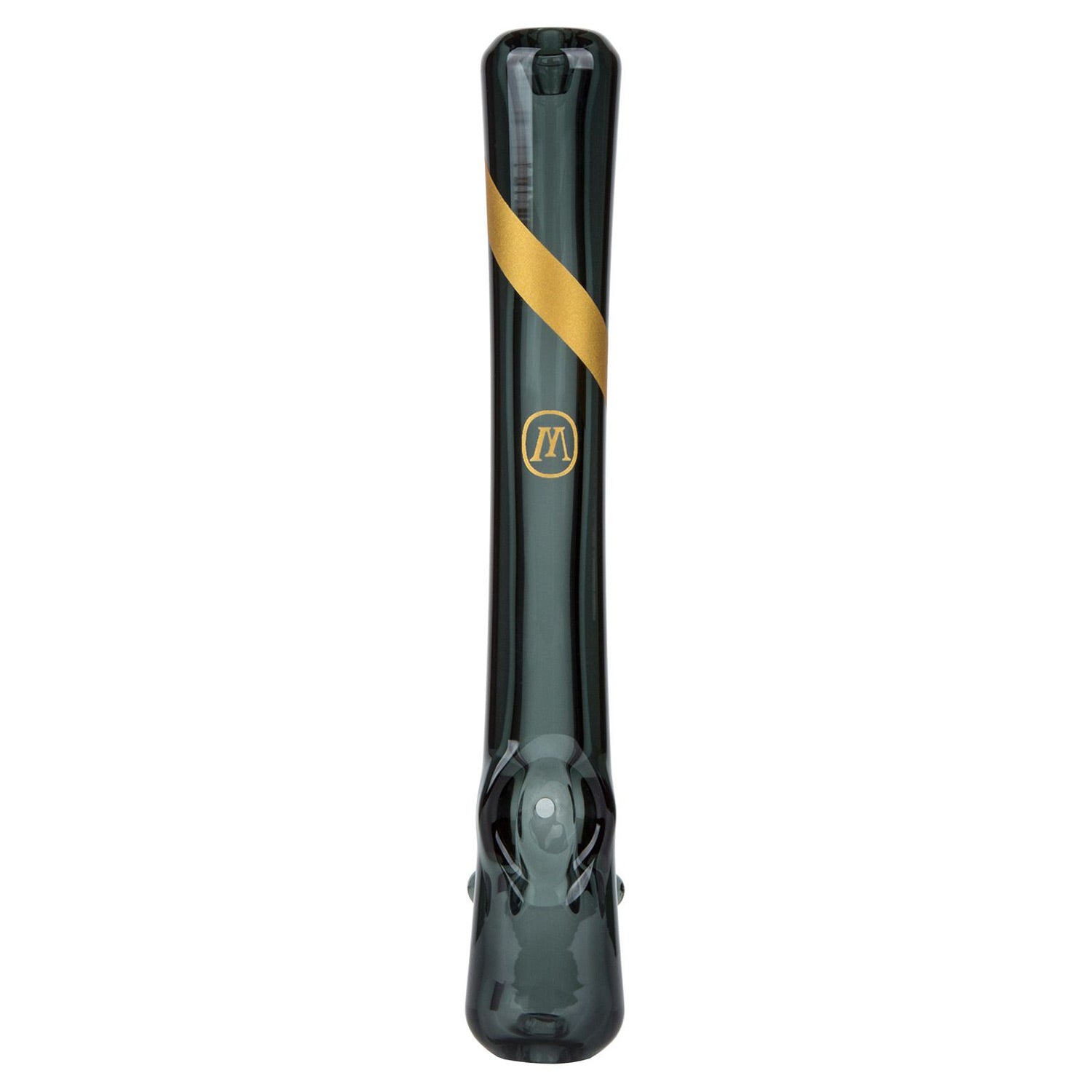 Marley Natural - Smoked Glass Steamroller with Gold Stripe Decal